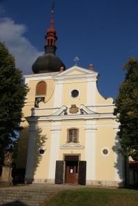 barokní kostel Nanebevzetí P.M. v České Skalici