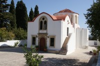 byzantský chrám v Salakos