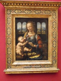 Leonardo da Vinci: Madona s karafiátem (1473-78)