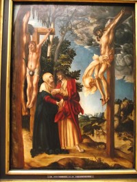 Lucas Cranach st.: Ukřižování (1503)