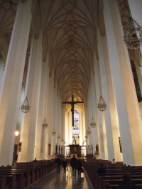 interiér Frauenkirche (kostel Panny Marie)
