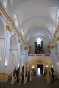 Klatovy - galerie ve sv. Vavřinci