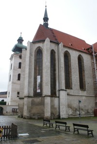 České Budějovice - Nástěnné malby v kostele Obětování Panny Marie