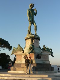 Florencie – Michelangelovo náměstí (Piazzale Michelangelo)