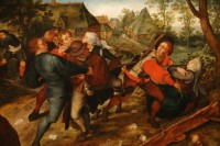 Jan Brueghel st. - Selská rvačka