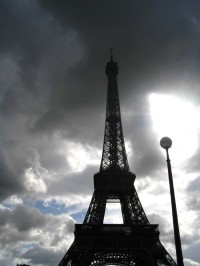 Paříž z Eiffelovy věže (La Tour Eiffel)