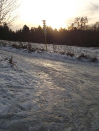 ledová cesta
