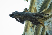Kutná Hora – kamenné chrliče na chrámu sv. Barbory