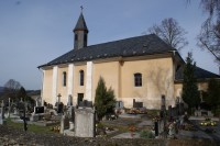 Bouzov - hřbitovní kostel sv. Máří Magdalény