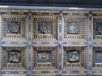 kazetový strop katedrály
