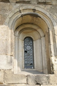 románské okno