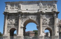 Řím - Konstantinův oblouk (Roma – Arco di Constantino)