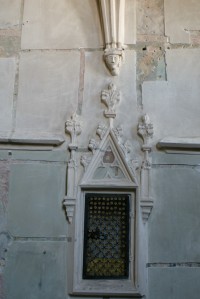 gotika v presbytáři (sanktuarium)