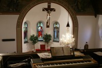 interiér starokatolického kostela