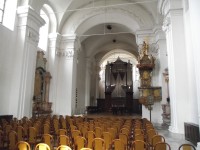 klášterní kostel Povýšení sv. Kříže