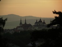 ranní výhled na Olomouc