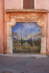 malovaná brána