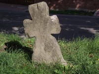Topolany u Olomouce - smírčí kříž
