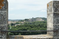 pohled z věže hradu Tarascon