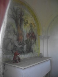 interiér kaple sv. Cyrila a Metoděje