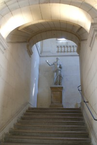 schodiště s Afroditou