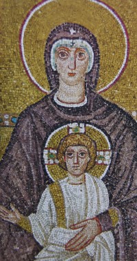 mozaika v Nové bazilice sv. Apolináře