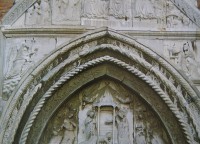 detail gotického portálu