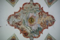 freska klenby chrámové lodi