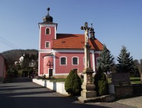kostel sv. Diviše v Horní Lhotě