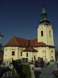 Bílovice - kostel sv. Jana Křtitele