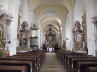 klášterní kostel Nanebevzetí Panny Marie