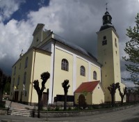 Lądek-Zdrój (Landek)  - kostel Narození Panny Marie (kościół Narodzenia Najświętszej Marii Panny)