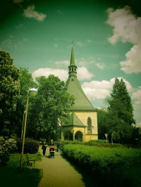 Česká Lípa - Kostel svatého Kříže