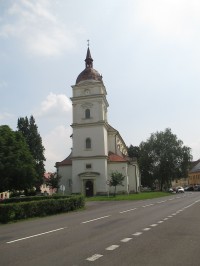 Chabařovice - kostel Narození Panny Marie