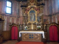 dřevěný kostel sv. Panny Marie