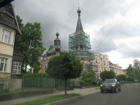Pravoslavný kostel sv.Olgy ve Františkových Lázních