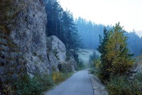 22.10.2010 - Zrušená dráha do Kernhofu je přeměněna v cyklostezku. © Josef Vendolský