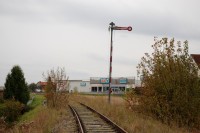 24.10.2010 - Vjezdové mechanické návěstidlo do Waidhofen a/d Thaya od Fratres © Josef Vendolský