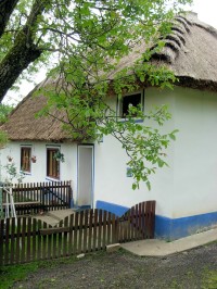 Chráněný dům s doškovou střechou