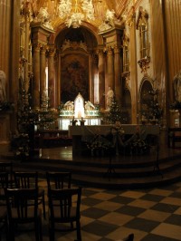 Interiér baziliky Velehrad