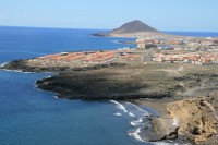 opět jeden kopec a pohled na pěkný kus pobřeží Tenerife