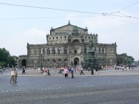 Dresden, budova Semperoper