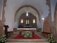 Kostel Santa María la Real de O´Cebreiro, interiér 