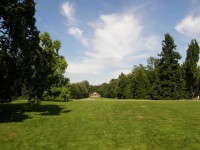 Park sychrovského zámku