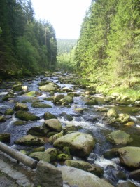 ŘEKA VYDRA   TURNEROVA CHATA