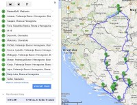 Přibližná trasa cesty (maps.google.cz)