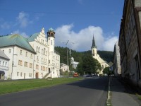 Radnice a kostel sv. Jáchyma