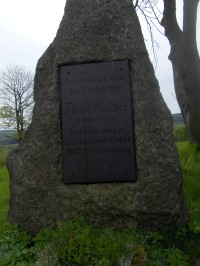 Pomník Antona Güntera na Růžovém vrchu