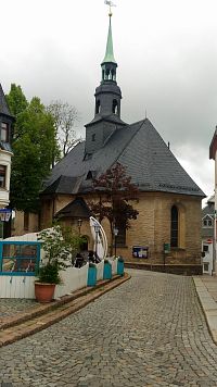 Hornický kostel Sv.Marie v Annabergu.