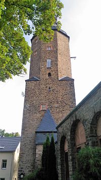 Městská strážní věž v Geyeru.